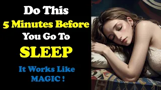 Do This 5 Minutes Before You Sleep - Reprogram Your Subconscious Mind While You Sleep