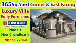 ₹4 Crore Corner Duplex Luxurious Villa in OMAXE MULBERRY VILLA New Chandigarh