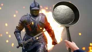 Using Peasant Tools On The Frontlines Of Battle Is Rough - Character Building - Mordhau Gameplay