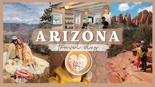 SEDONA TRAVEL VLOG | hiking, eats, & day trip to the Grand Canyon!