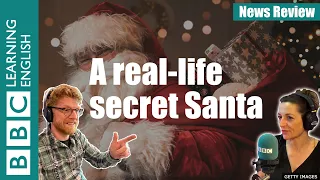 A real-life secret Santa: BBC News Review