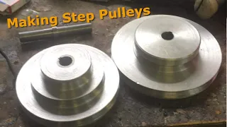 Casting and Machining step pulleys