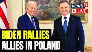 Joe Biden Visits Poland & Addresses meeting With President Andzej Duda | Joe Biden Poland Visit LIVE