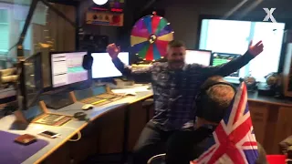 Chris Moyles wreaks havoc with the other Global Radio brands on his mobility scooter!