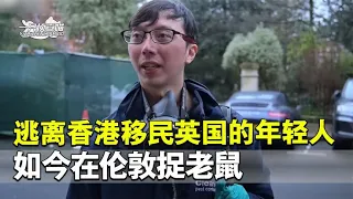 当年放弃香港身份，移民英国的年轻人，如今只能在伦敦捉老鼠