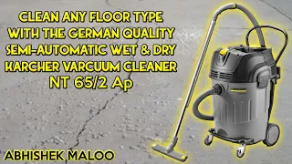 Karcher NT 65/2 Ap Wet & Dry Vacuum Cleaner I Dual Motor I Best Vacuum Cleaner I Automotive