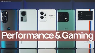 Gaming Test: Xiaomi 12 Pro vs realme GT 2 Pro vs OnePlus 10 Pro vs iQOO 9 Pro vs Motorola Edge X30