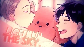 yuri!!! on ice; ༛light up the sky. ༛ ┇victuuri;┇ HBD, Megu!