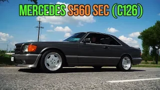 Mercedes S560 SEC (C126), который дороже твоего W222