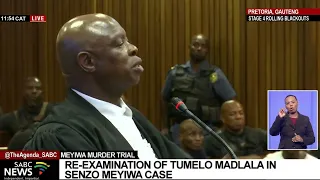 Re-examination of Tumelo Madlala in Senzo Meyiwa case