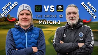 Top CLASS GOLF And CARNAGE !😂 | Jimmy Bullard v Neil Ruddock | Golf Life v Talksport Trophy Match 3