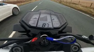 YAMAHA MT 125 |  90 MPH TOP SPEED | WINTER