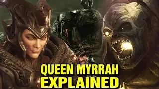 THE STORY OF QUEEN MYRRAH - SIRES AND LAMBENT EXPLAINED - GEARS OF WAR LORE EXPLORED