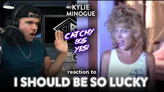 Kylie Minogue Reaction I Should Be So Lucky (OMG..Young KYLIE!) | Dereck Reacts