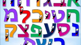 Hebrew alphabet song