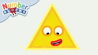 @Numberblocks- I'm a 3-D Shape Living in a 2-D World | Learn to Count