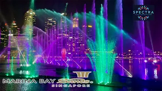 [4K] Amazing Spectra : Light & Water Show 2023  | MARINA BAY SANDS Singapore