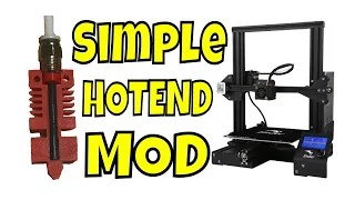 Simple HOTEND FIX for Creality Ender 3, CR-10