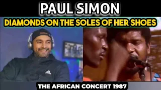 Paul Simon - Diamonds On The Soles Of Her Shoes (The African Concert, 1987) - First Time Reaction