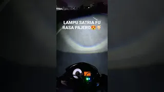 Lampu satria fu terang rasa pajero RTD M01X New model