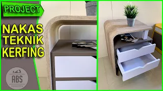 Modern Bedside Table / Nakas Teknik Kerfing - Finishing Kertasive