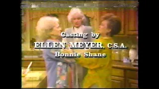 The Golden Girls on Lifetime TV End Credits