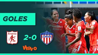 América  vs. Junior (2-0) | Liga Femenina BetPlay Dimayor 2020 -Fecha 4