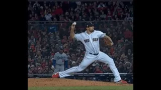 Nathan Eovaldi Pitching Mechanics (Third Base Side Video)