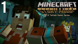 Minecraft: Story Mode - Episode 6: A Portal to Mystery part 1 (Game Movie) (No Commentary)