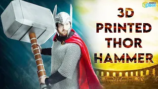 3D Printed Thor Hammer! #shorts #youtubeshorts #3dprint #print #flashforge #additivemanufacturing