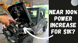 Almost 100% Power Increase for $1K! Mahindra Roxor