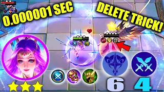 WORLD RECORD FASTEST EVER TO DESTROY ENEMIES IN 0.00001 SEC DELETE TRICK 3 STAR ODETTE SWORDMAN EPIC