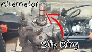 Alternator Slip Ring Replacement.