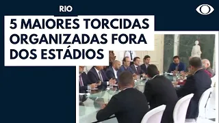 Governo do Rio decide tirar  as 5 maiores torcidas organizadas dos estádios