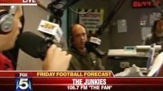 The Sports Junkies On Fox 5 Oct 2nd, 2009