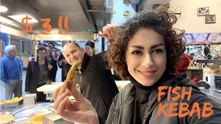 Fish kebab recipe | Turkish street food