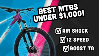 Top 5 Hardtails Under $1,000 To Buy In 2023!