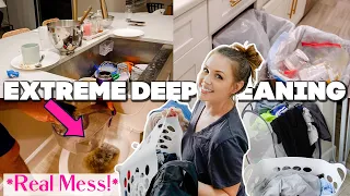 NEW! EXTREME CLEAN WITH ME | 4 days DEEP CLEANING MOTIVATION