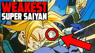 Why Trunks was the WEAKEST Super Saiyan