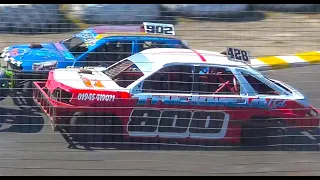 Saloon Stock Cars Crashes & Spins - Skegness 24/4/2022