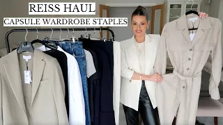 REISS HAUL | STAPLES FOR A CAPSULE WARDROBE | MODEL MOUTH