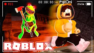 ¡ESCAPA DE LA RANA MALVADA DE ROBLOX! 🪓🐸 😱 | ¿PODREMOS SOBREVIVIR? - PatOni Roblox