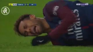 Neymar Jr in Tears after a Horrible Injury vs Marseille   Ligue 1 HD 2018