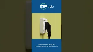 Balkonkraftwerk Komplett set EPP Solar