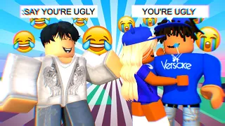 making ODers break up with roblox ADMIN commands... 😛  (ROBLOX TROLLING)