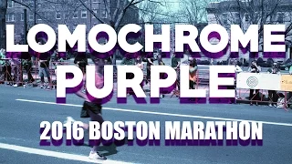 LOMOCHROME PURPLE REVIEW | With Photos from Boston Marathon
