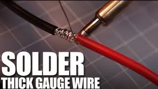 Flite Test - Solder Thick Gauge Wire - FAST TIP