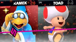 Smash Bros Ultimate S Kamek Vs Toad