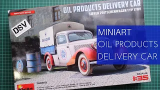 Miniart 1/35 Oil Products Delivery Car (38069) Review