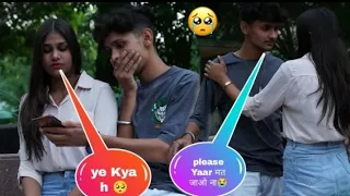 Jealousy Prank on Cute Friend || (Gone angry 😡) || Credit By Harshit Prank TV ||@harshitpranktv1564